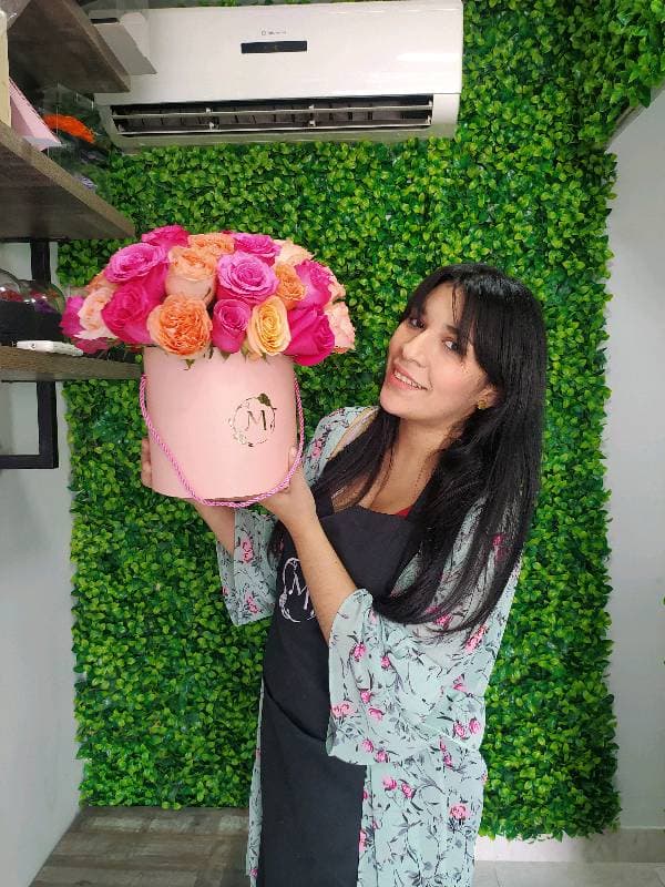 Box de 50 rosas