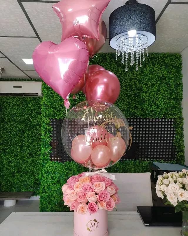 Box Joy rosas