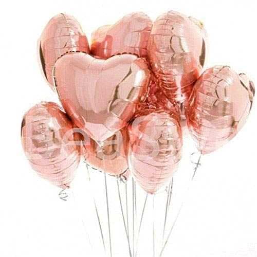 Globo foil corazon con helio