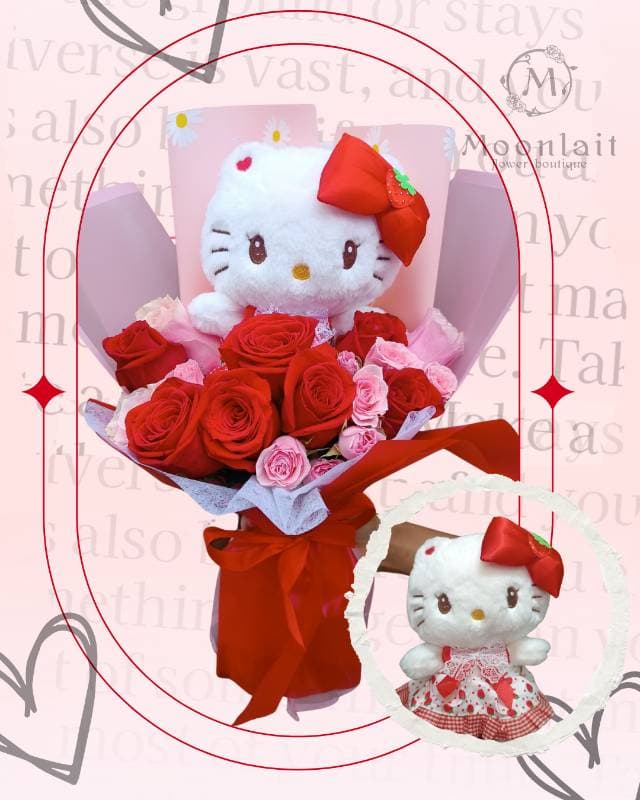 Bouquet hello Kitty